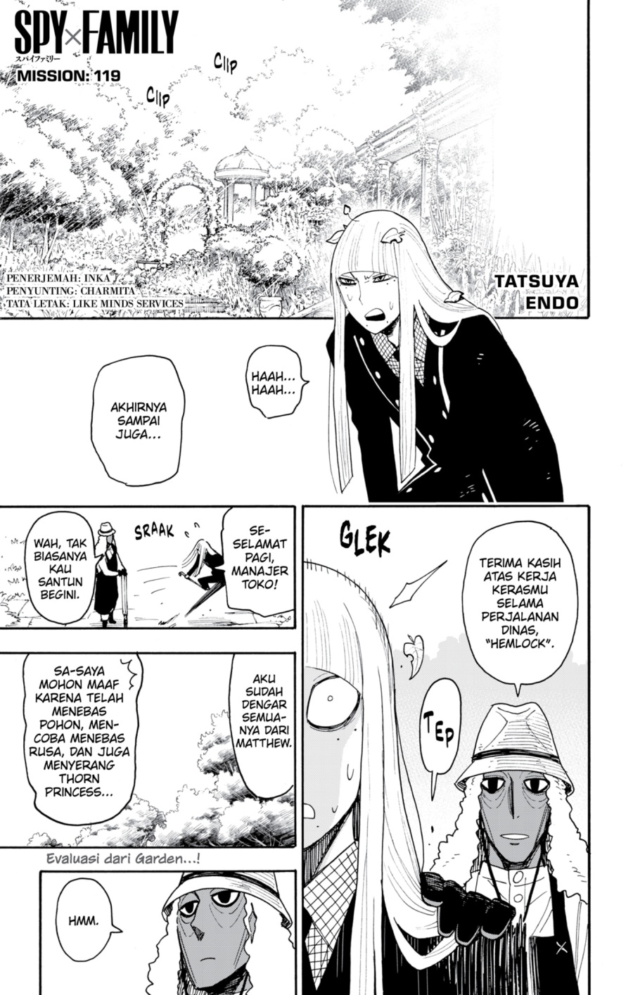 Komik Spy X Family Chapter 119 gambar nomor 1