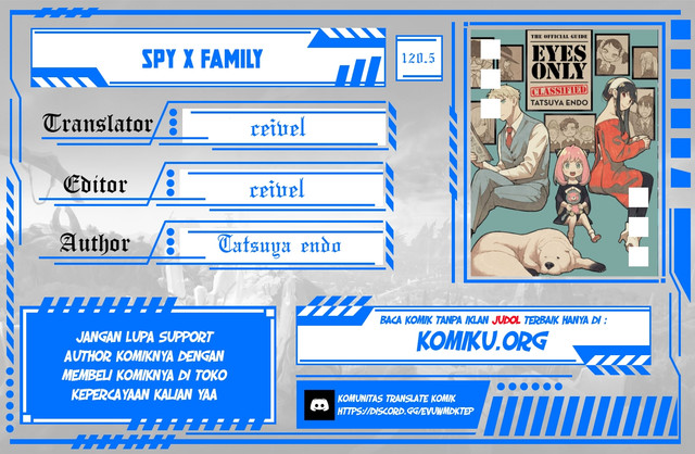 Komik Spy X Family Chapter 120.5 gambar nomor 1