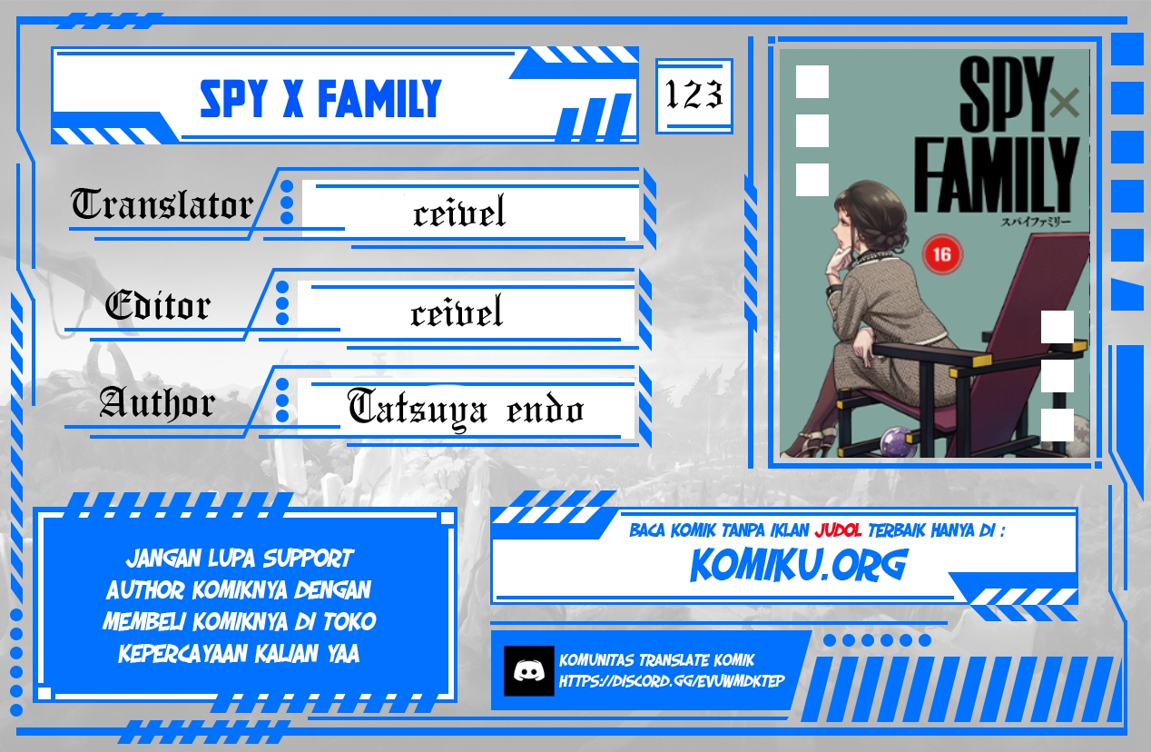 Komik Spy X Family Chapter 123 gambar nomor 1