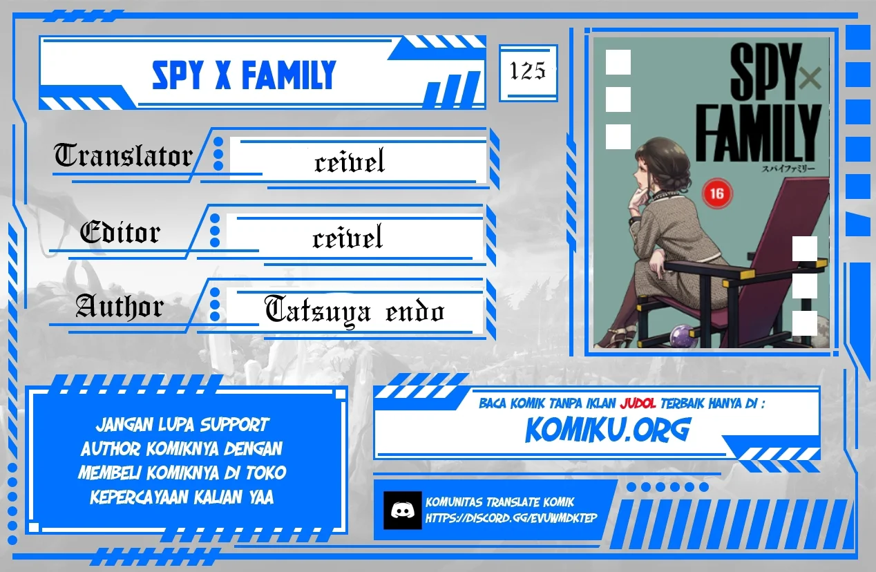 Komik Spy X Family Chapter 125 gambar nomor 1
