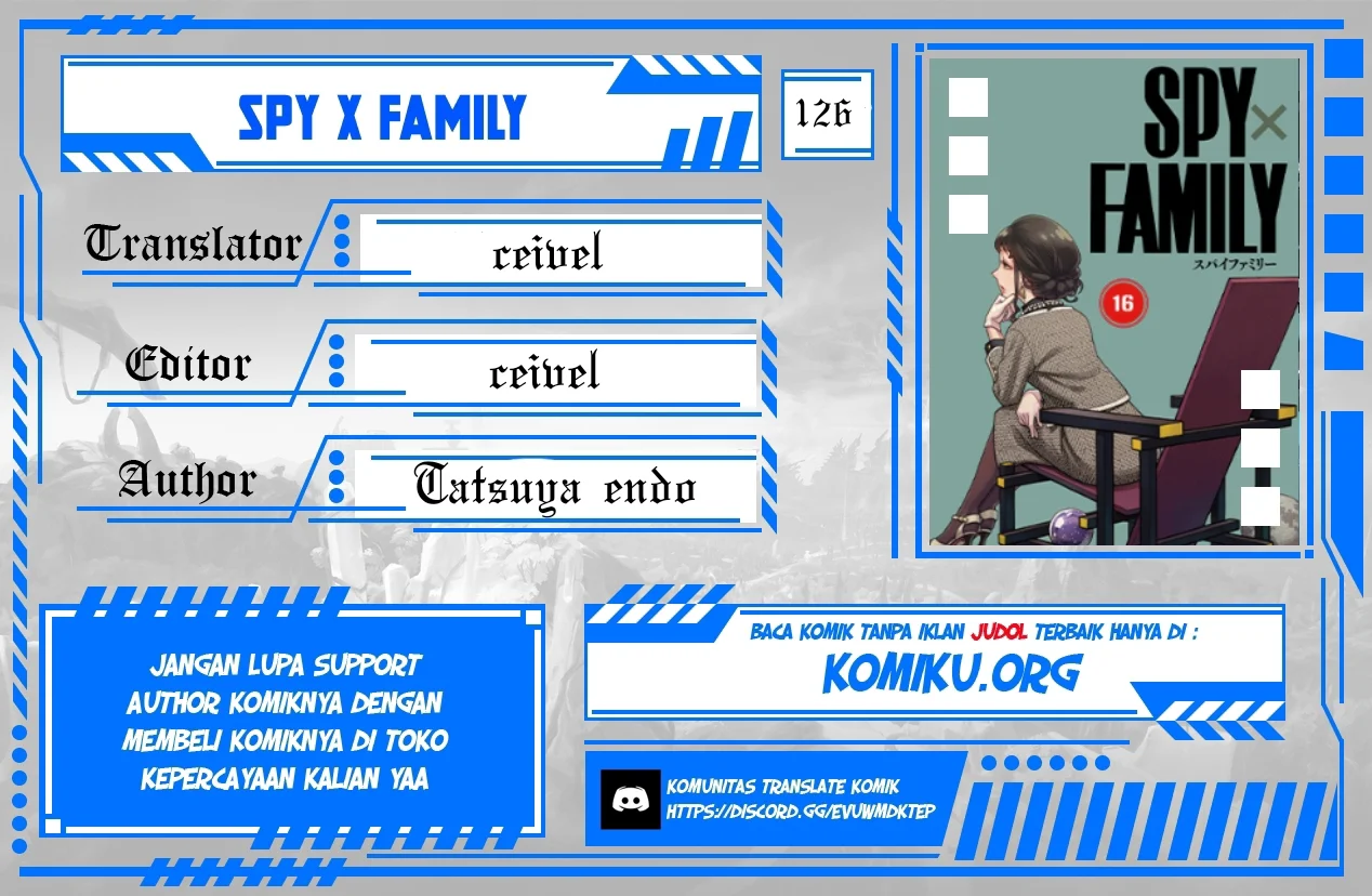 Komik Spy X Family Chapter 126 gambar nomor 1