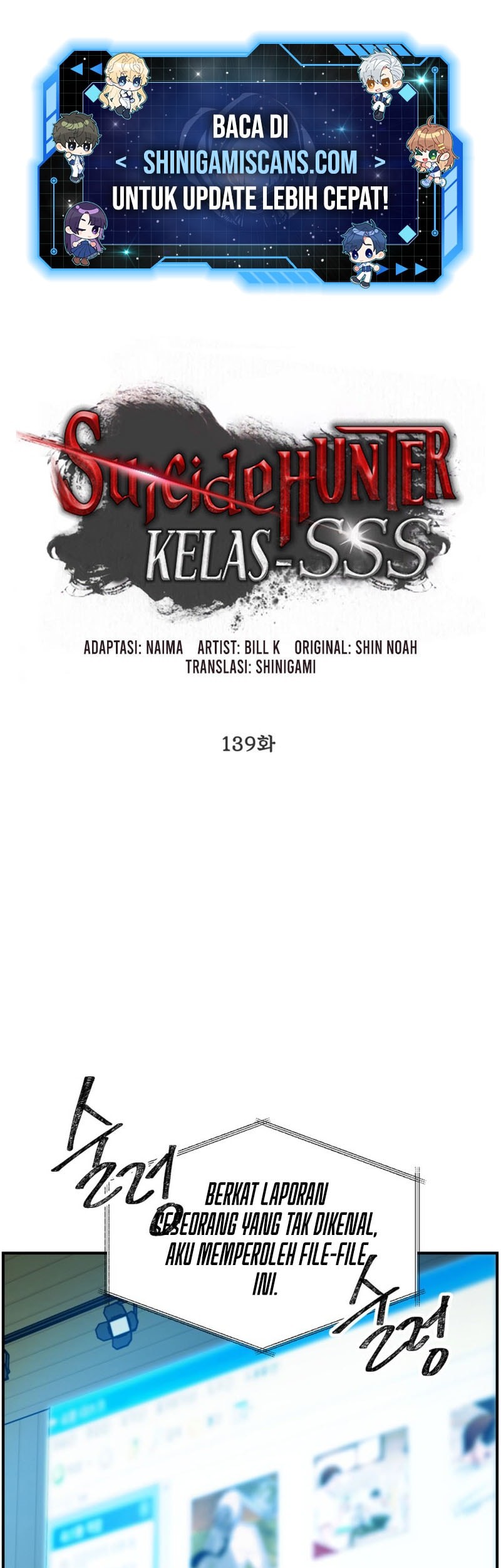 Manhwa SSS-Class Suicide Hunter Chapter 139 gambar nomor 2