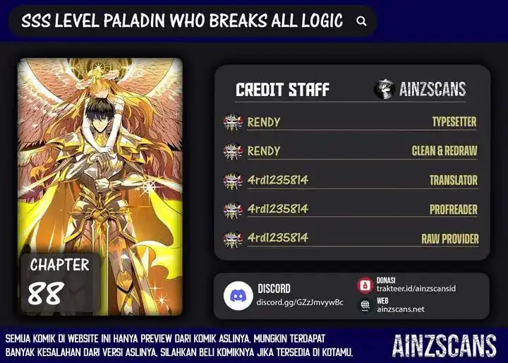 Komik SSS-level Paladin Who Breaks All Logic Chapter 88 gambar nomor 1