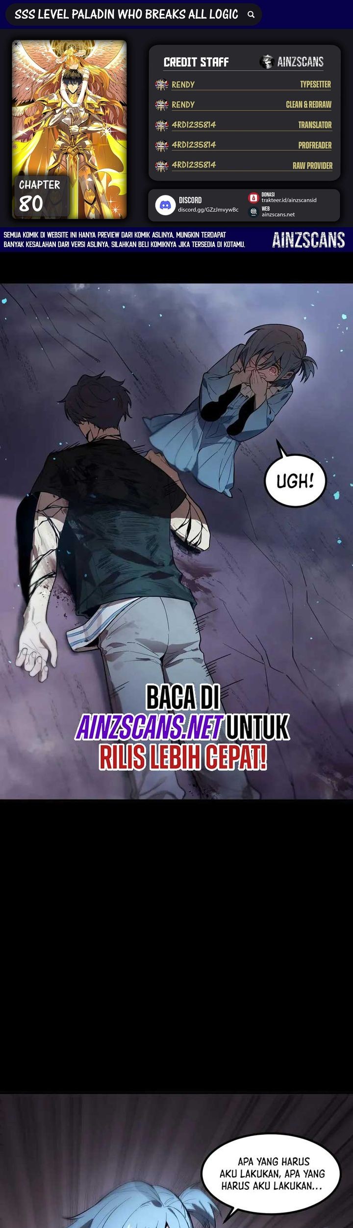 Komik SSS-level Paladin Who Breaks All Logic Chapter 80 gambar nomor 1