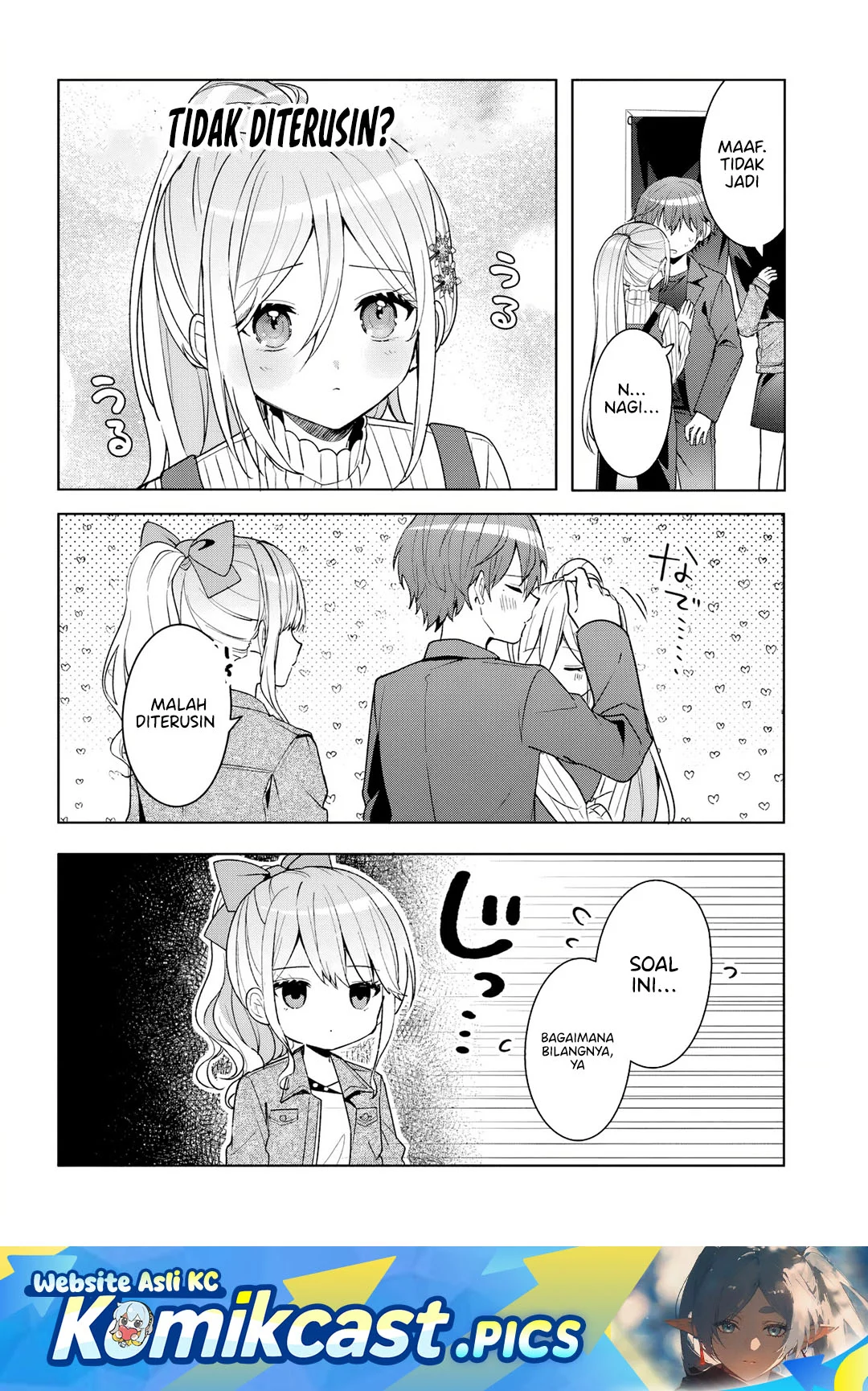 Komik Takou no Hiki wo Tasuketara, Otomodachi kara Hajimeru Koto ni narimashita (After Helping “Ice Princess” from Another School, I Decided to Start As a Friend) Chapter 11.2 gambar nomor 1