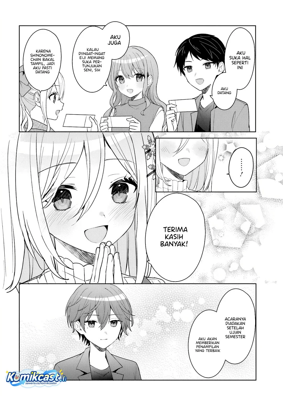 Takou no Hiki wo Tasuketara, Otomodachi kara Hajimeru Koto ni narimashita (After Helping “Ice Princess” from Another School, I Decided to Start As a Friend) Chapter 11.2 Gambar 11