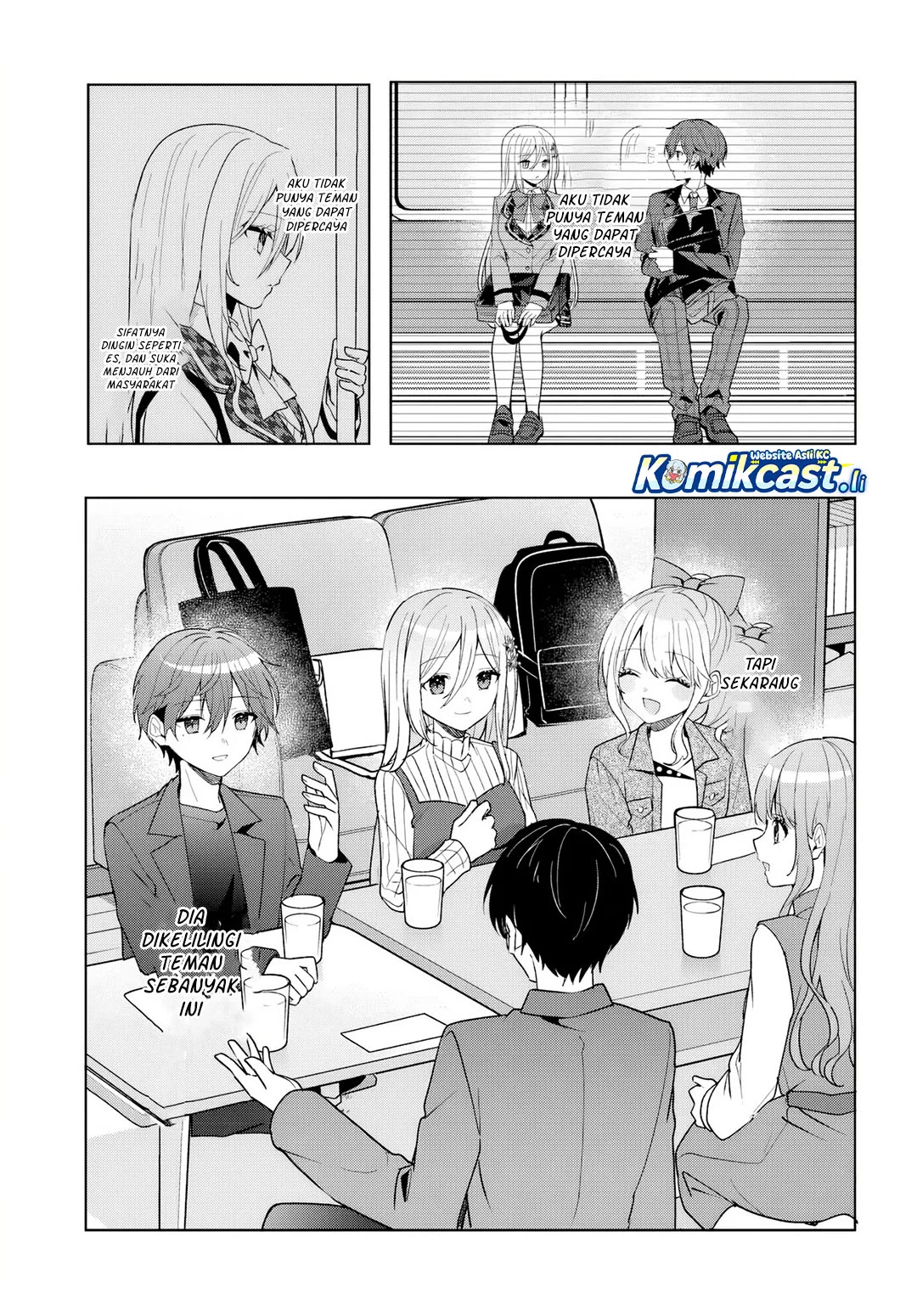 Takou no Hiki wo Tasuketara, Otomodachi kara Hajimeru Koto ni narimashita (After Helping “Ice Princess” from Another School, I Decided to Start As a Friend) Chapter 11.2 Gambar 12