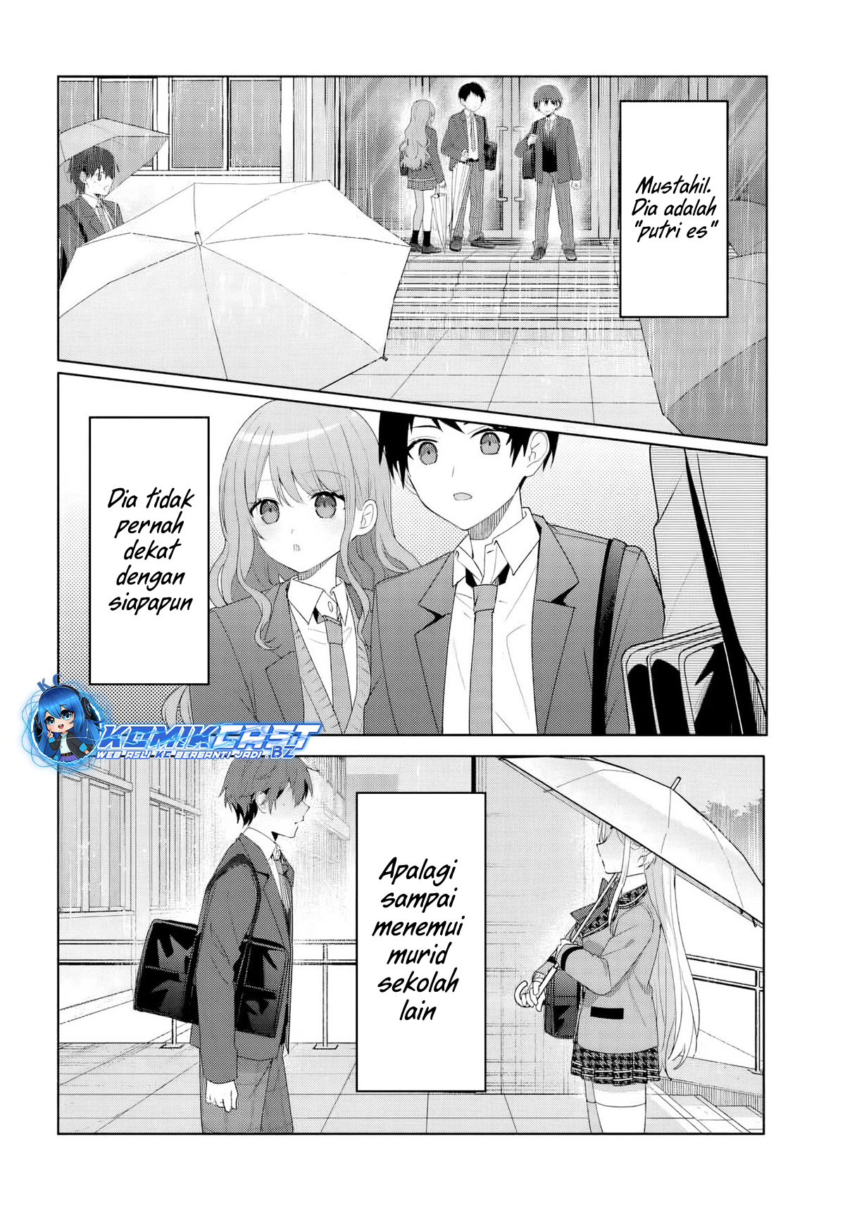Takou no Hiki wo Tasuketara, Otomodachi kara Hajimeru Koto ni narimashita (After Helping “Ice Princess” from Another School, I Decided to Start As a Friend) Chapter 5.2 Gambar 9