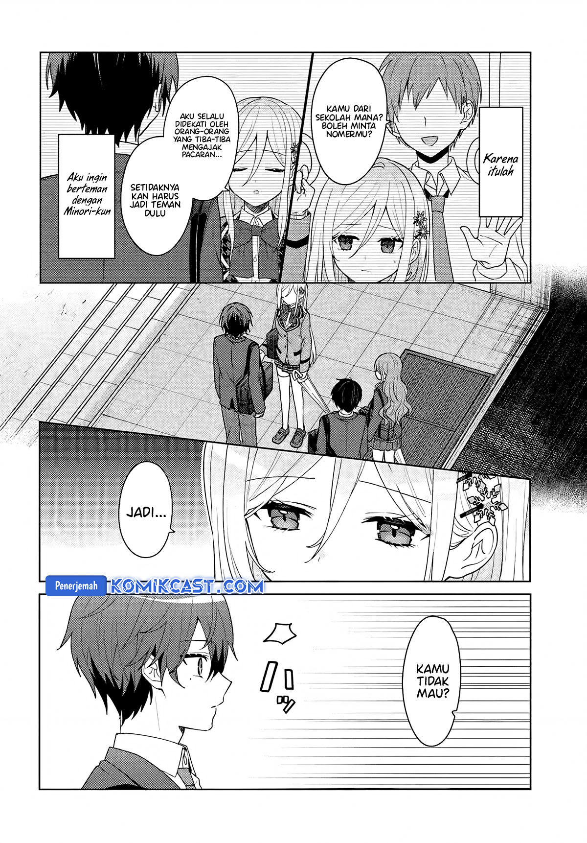 Takou no Hiki wo Tasuketara, Otomodachi kara Hajimeru Koto ni narimashita (After Helping “Ice Princess” from Another School, I Decided to Start As a Friend) Chapter 6.1 Gambar 5
