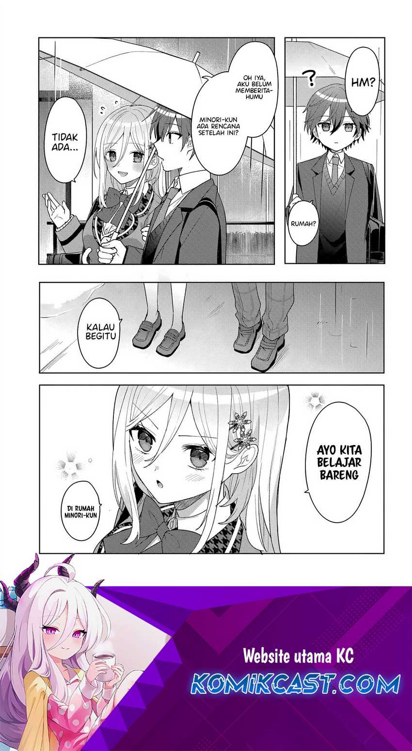 Manga Takou no Hiki wo Tasuketara, Otomodachi kara Hajimeru Koto ni narimashita (After Helping “Ice Princess” from Another School, I Decided to Start As a Friend) Chapter 6.2 gambar nomor 2