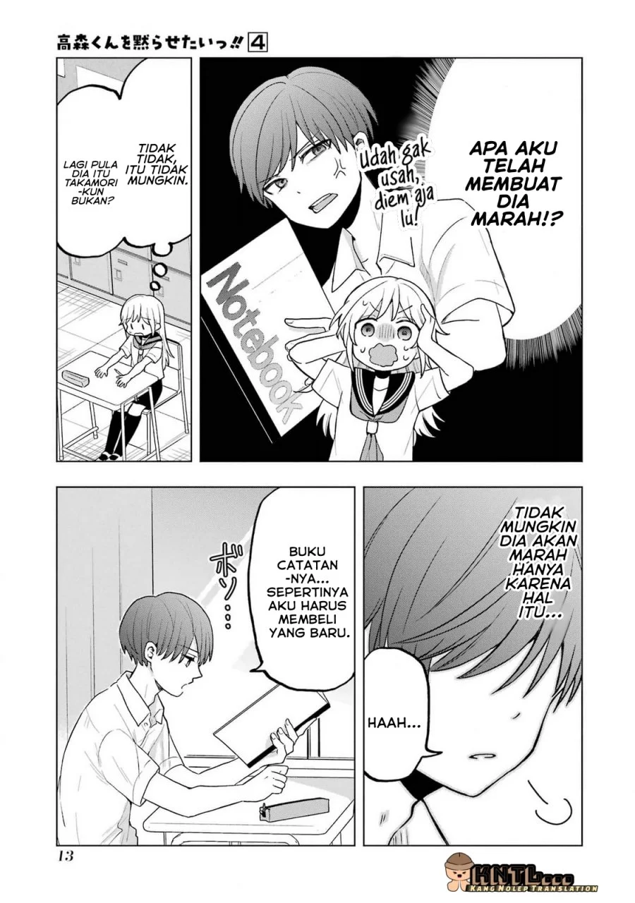 Takamori-kun wo Damarasetai!! Chapter 13 Gambar 12