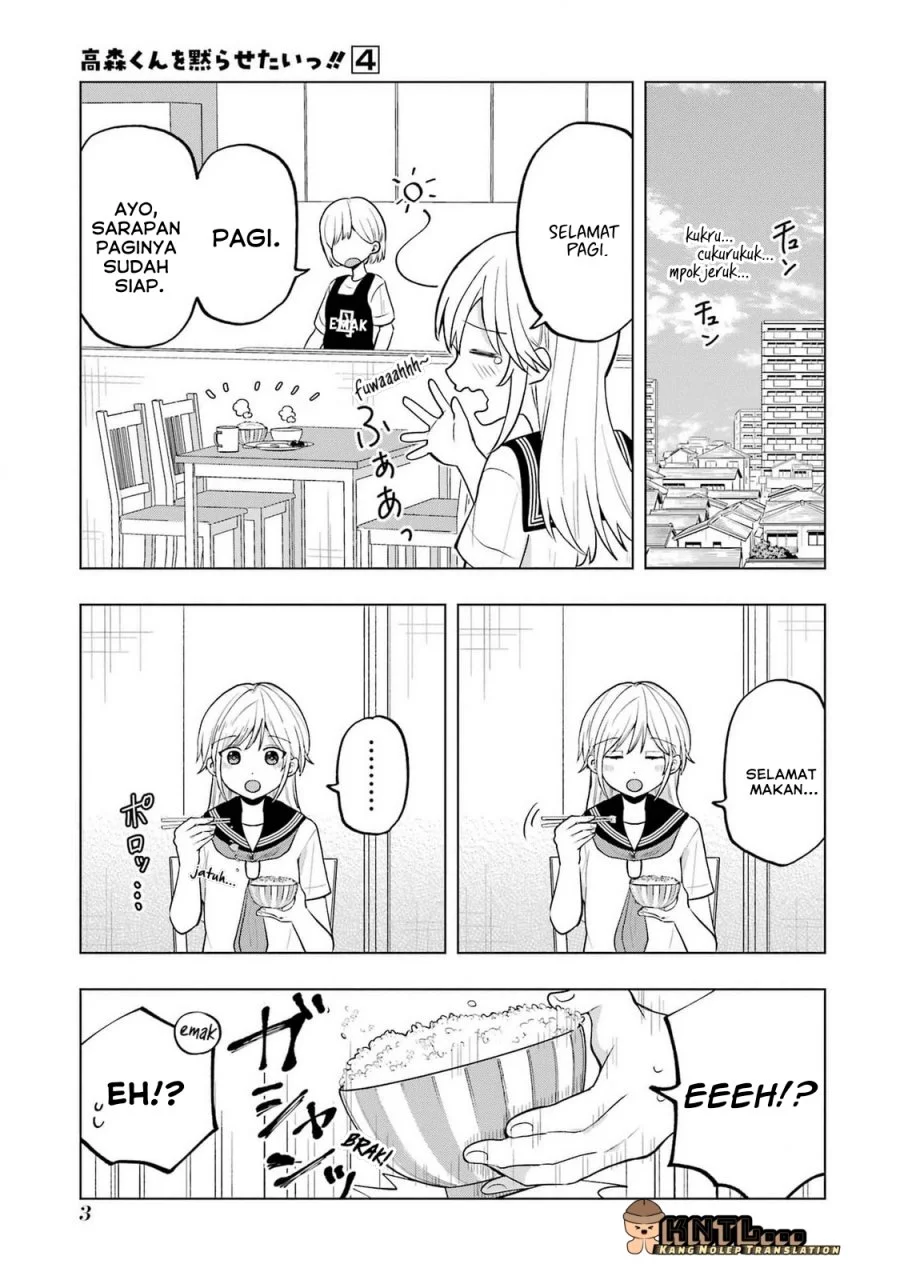 Manga Takamori-kun wo Damarasetai!! Chapter 13 gambar nomor 2