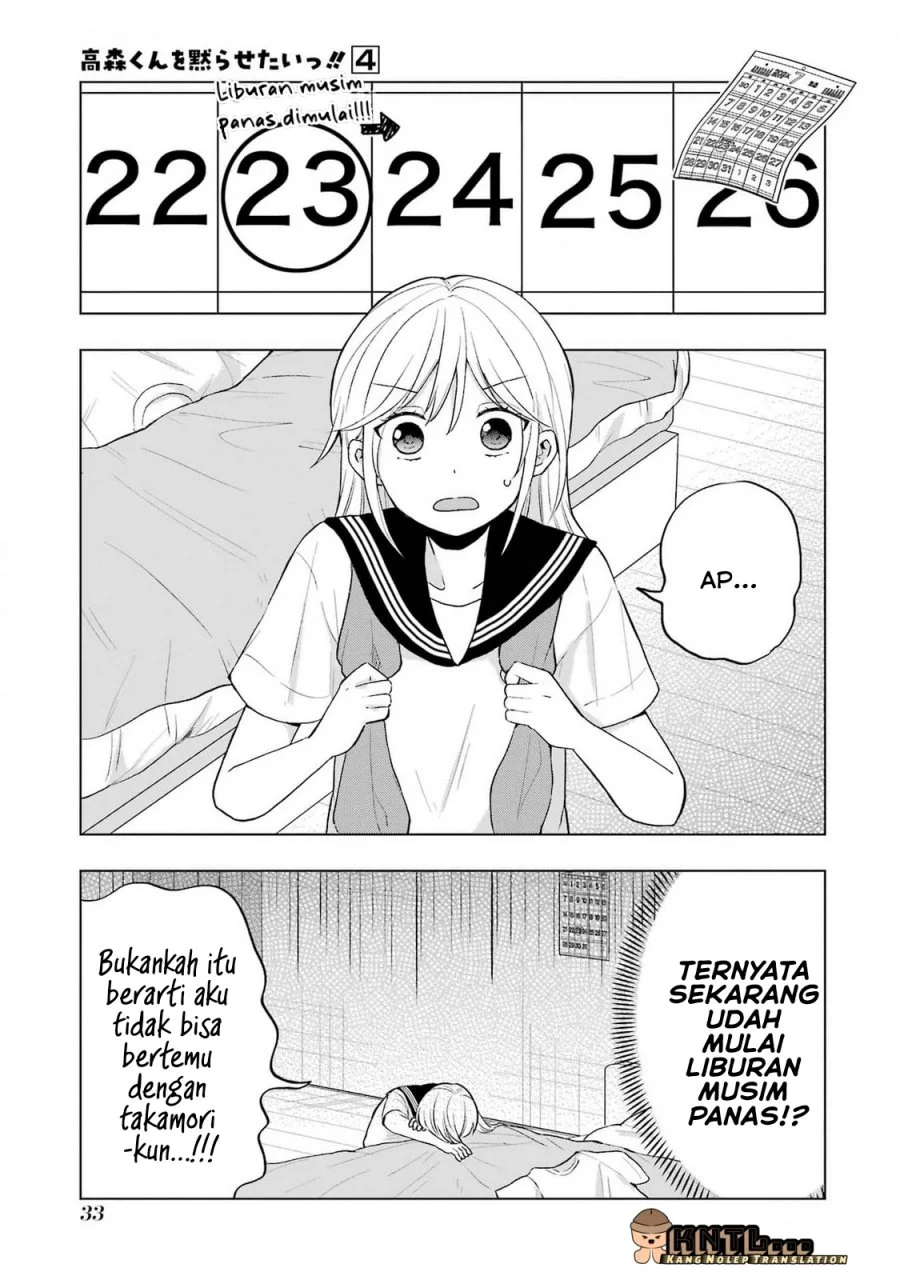 Takamori-kun wo Damarasetai!! Chapter 13 Gambar 31