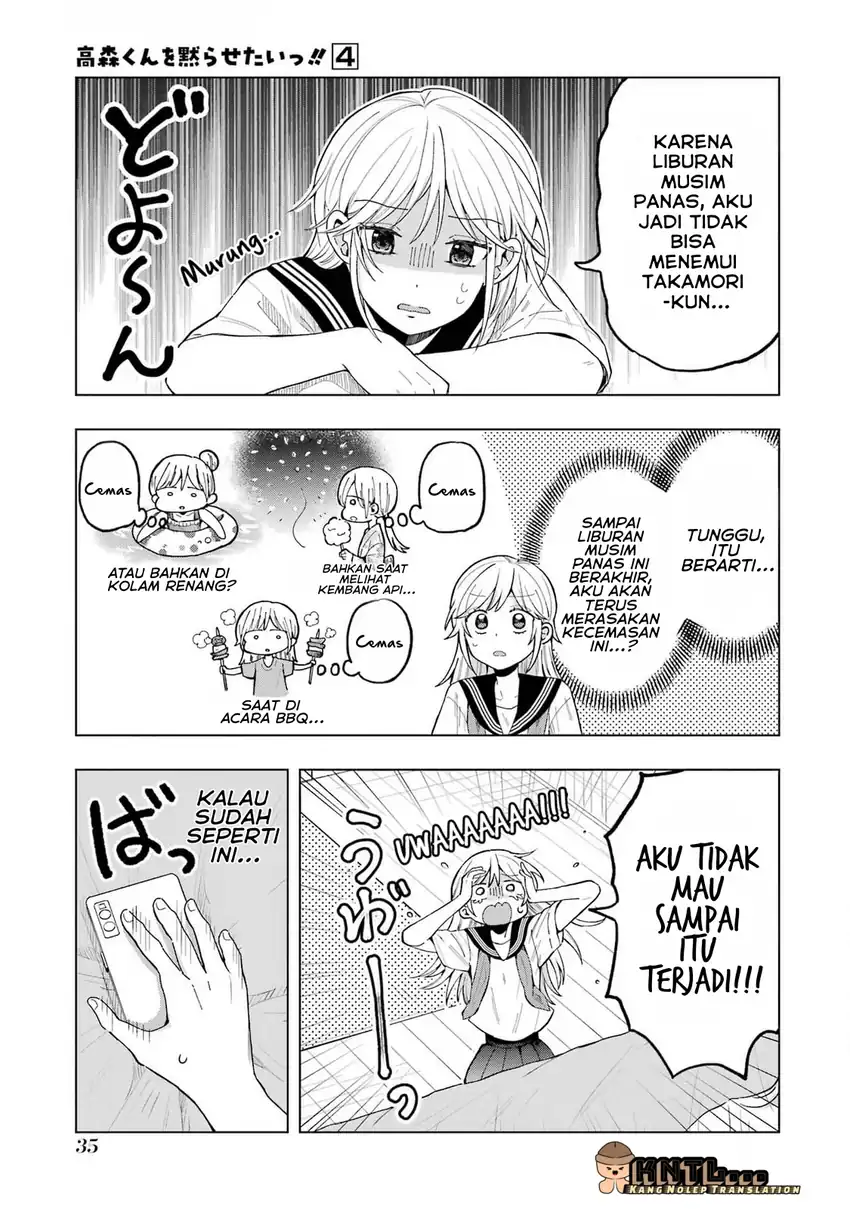 Manga Takamori-kun wo Damarasetai!! Chapter 14 gambar nomor 2