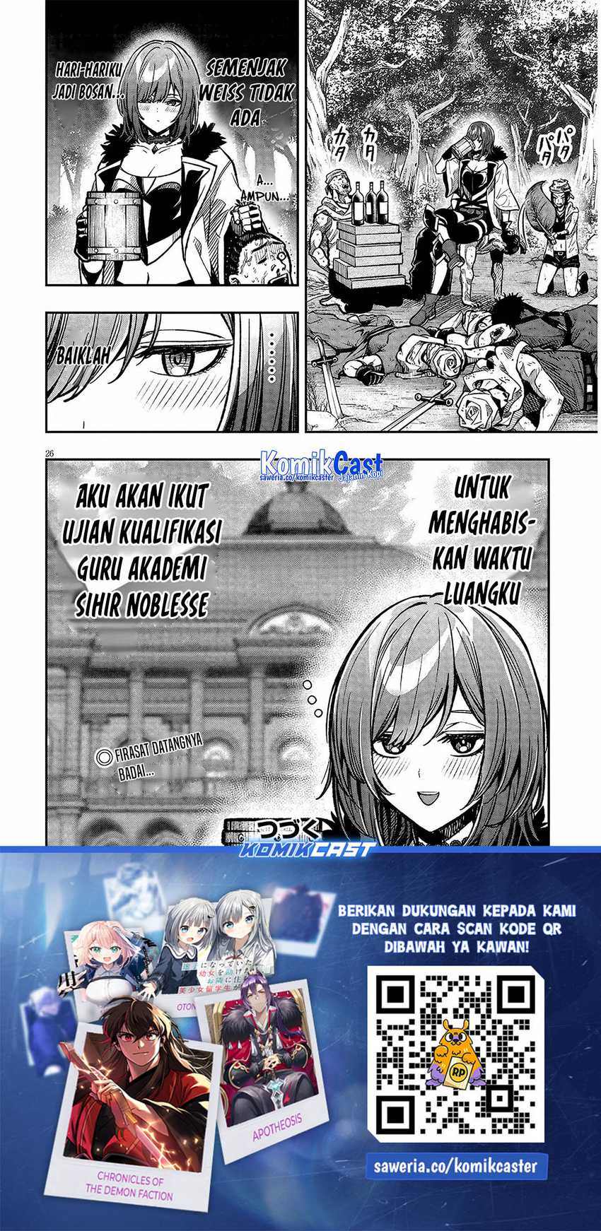 Taida na Akujo Kizoku ni Tensei Shita Ore, Shinario o Bukko wa Shitara Kikaku-gai no Maryoku de Saikyou ni Natta Chapter 7 Gambar 26