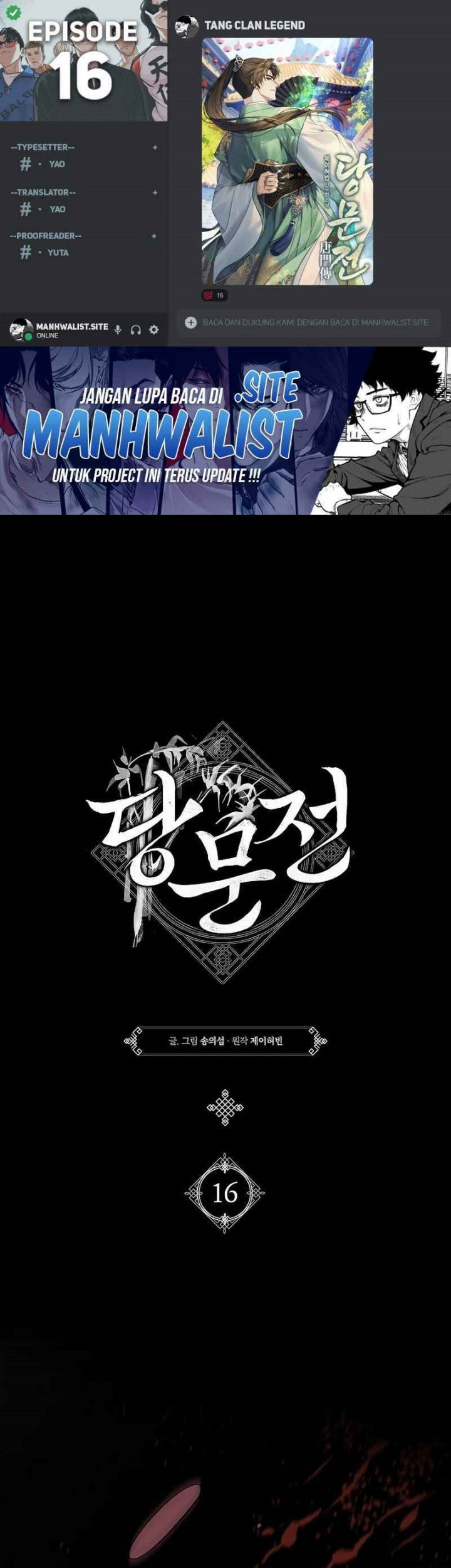 Komik Tang Clan Legend Chapter 16 gambar nomor 1