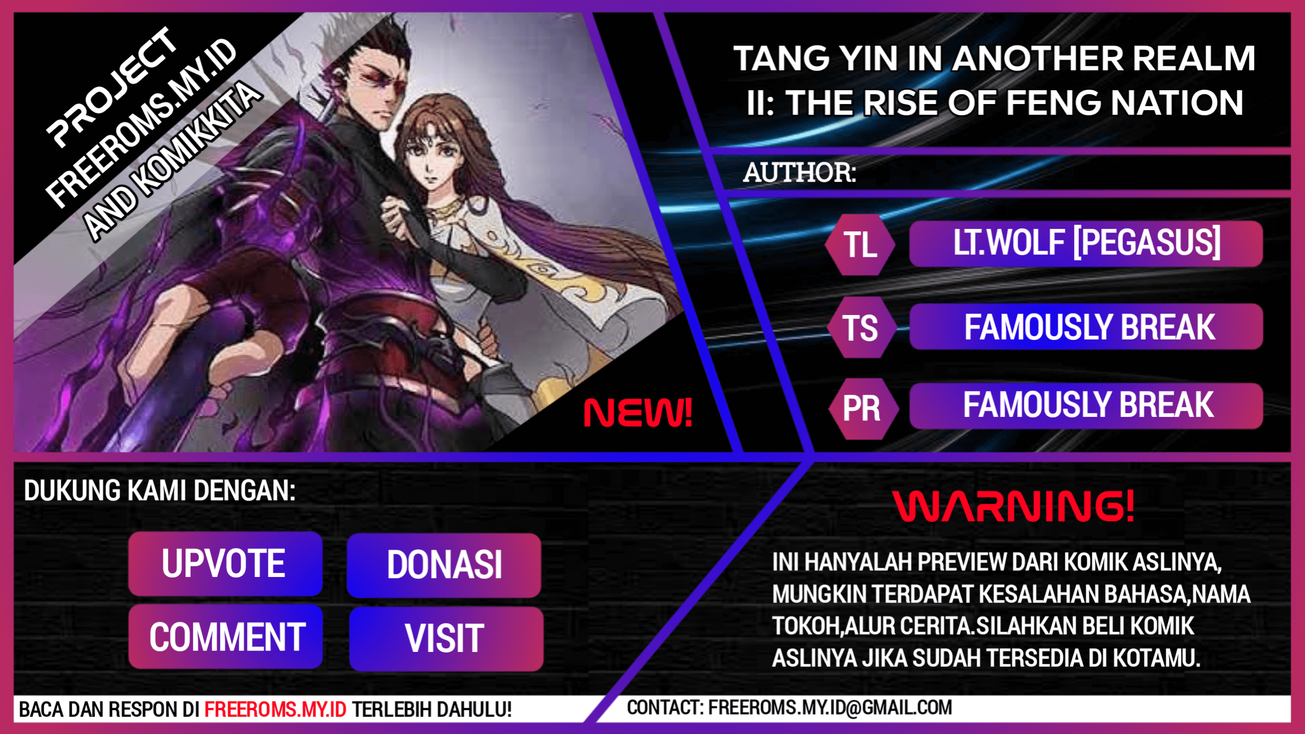 Komik Tang Yin in Another Realm II: The Rise of Feng Nation Chapter 7 gambar nomor 1
