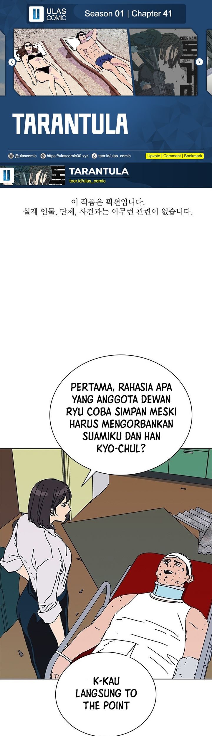 Komik Tarantula Chapter 41 gambar nomor 1