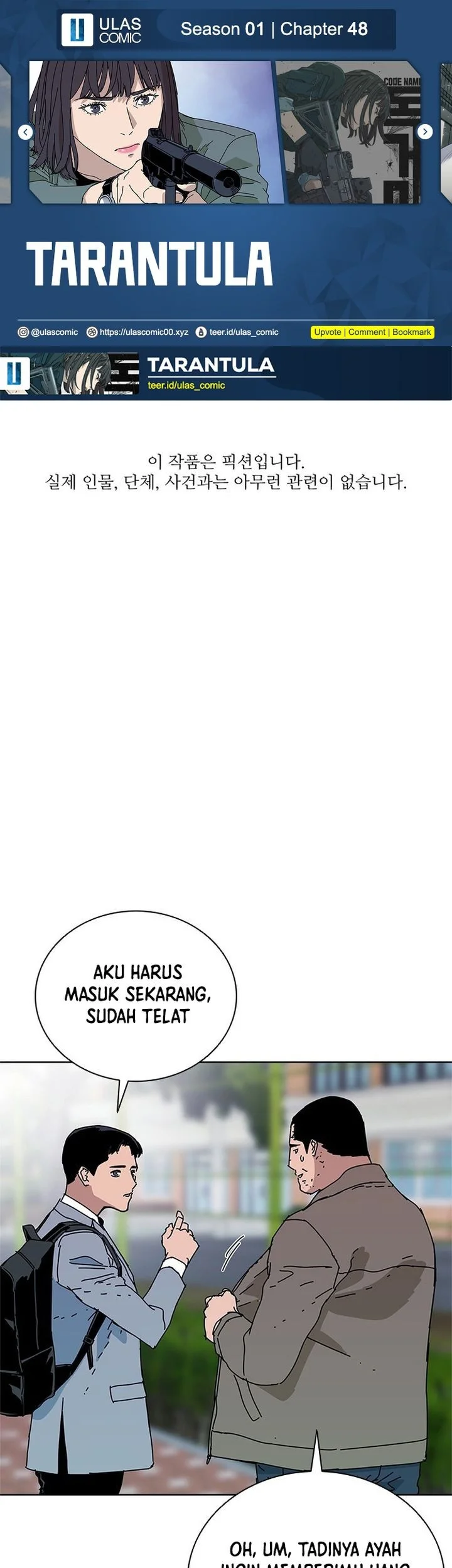 Komik Tarantula Chapter 48 gambar nomor 1