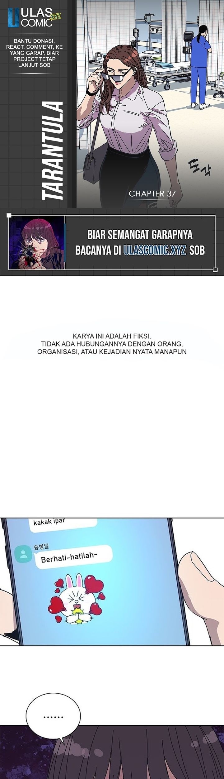 Komik Tarantula Chapter 37 gambar nomor 1