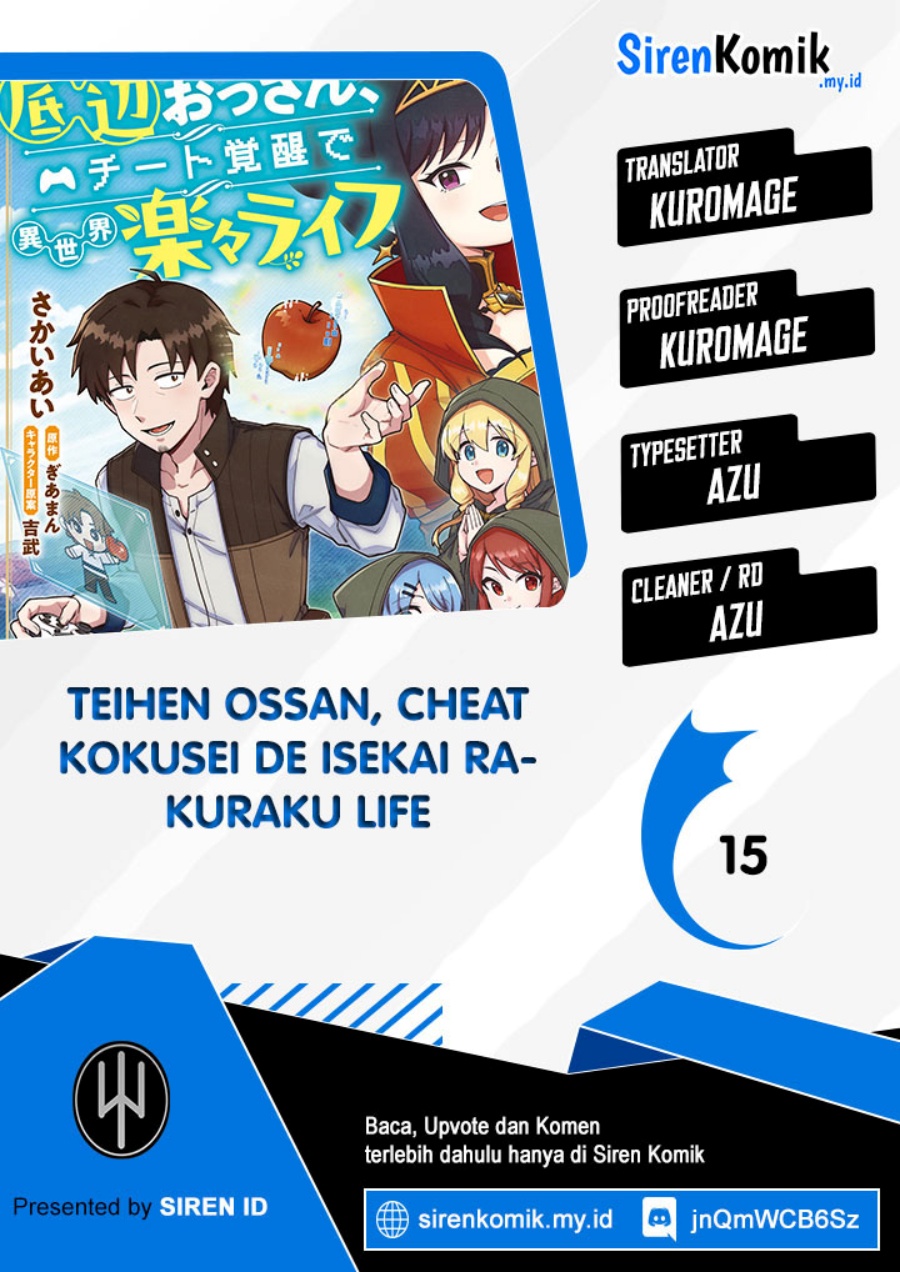 Komik Teihen Ossan, Cheat Kokusei de Isekai Rakuraku Life Chapter 15 gambar nomor 1