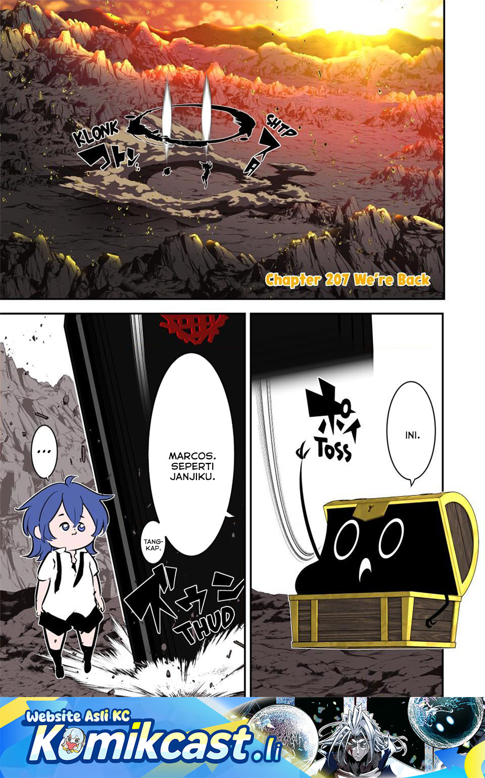 Komik Tensei Shitara dai Nana Ouji dattanode, Kimamani Majutsu o Kiwamemasu Chapter 207 gambar nomor 1