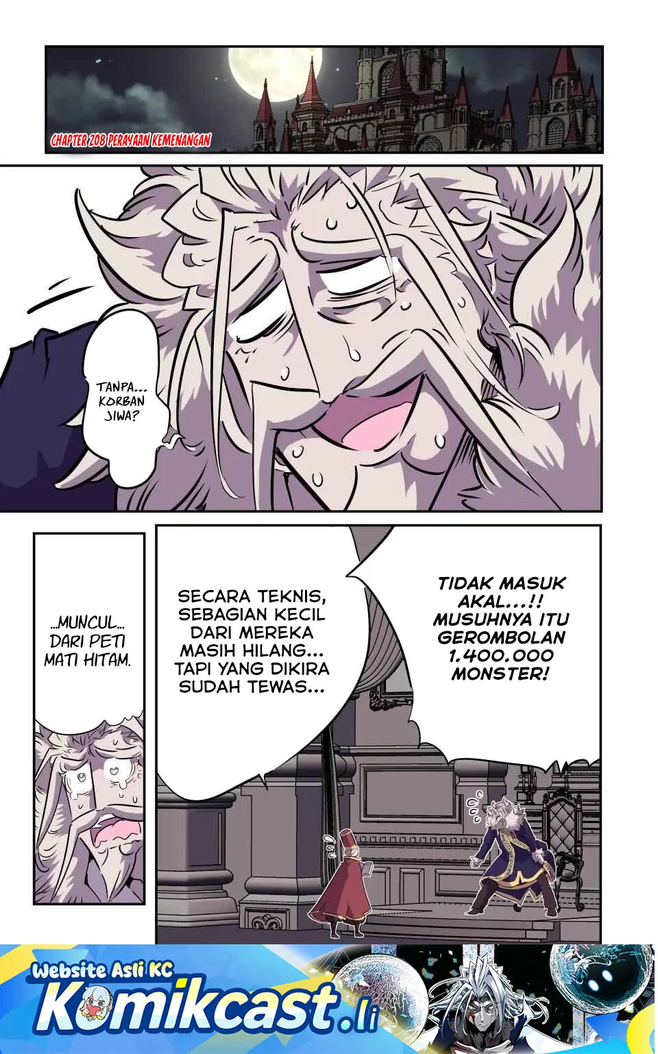 Komik Tensei Shitara dai Nana Ouji dattanode, Kimamani Majutsu o Kiwamemasu Chapter 208 gambar nomor 1