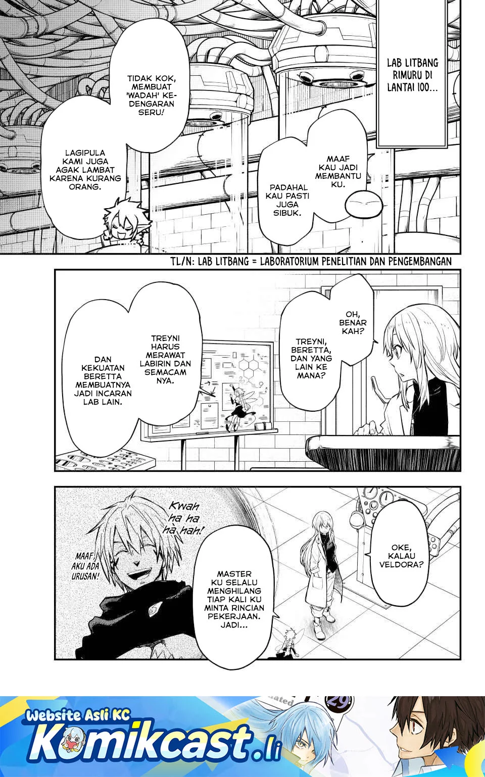 Komik Tensei Shitara Slime Datta Ken Chapter 134 gambar nomor 1