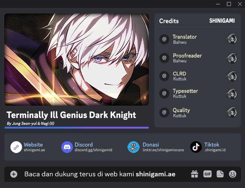 Komik Terminally-Ill Genius Dark Knight Chapter 101 gambar nomor 1