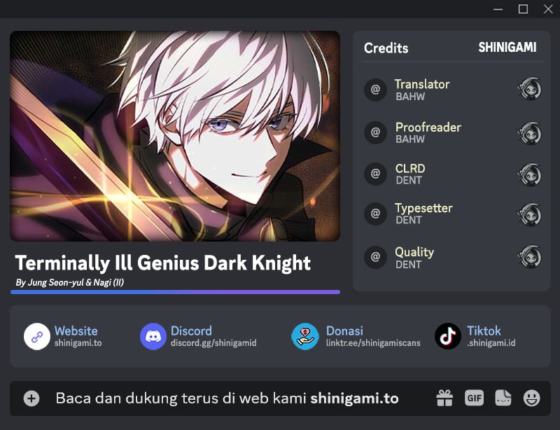 Komik Terminally-Ill Genius Dark Knight Chapter 114 gambar nomor 1