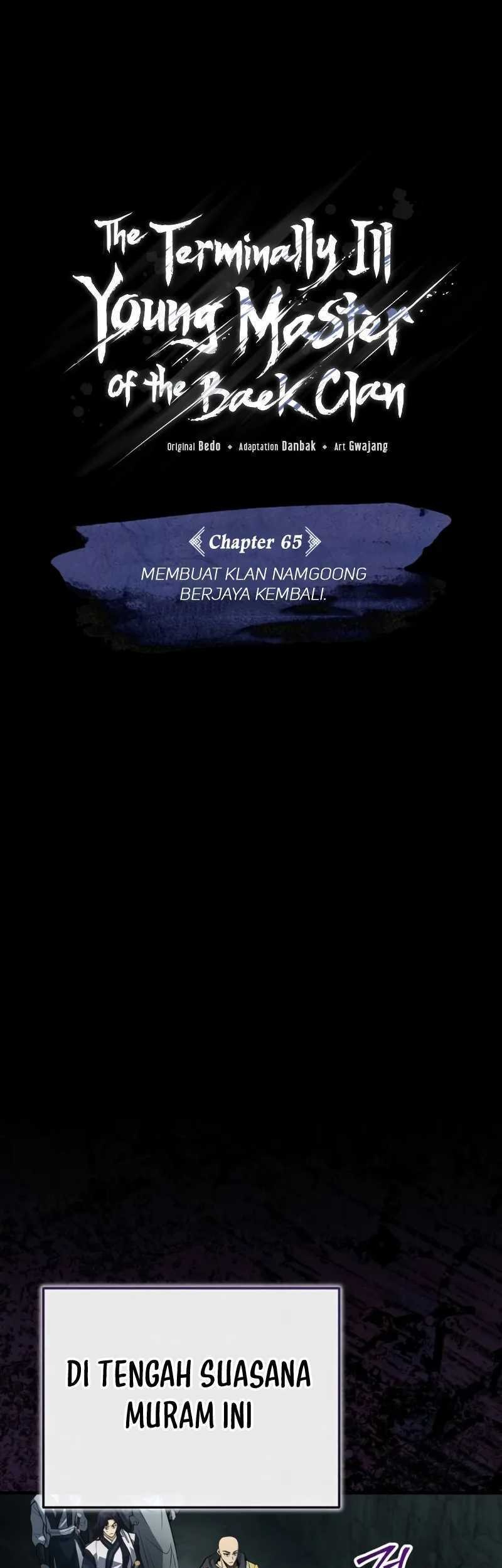 The Terminally Ill Young Master of the Baek Clan Chapter 65 Gambar 17