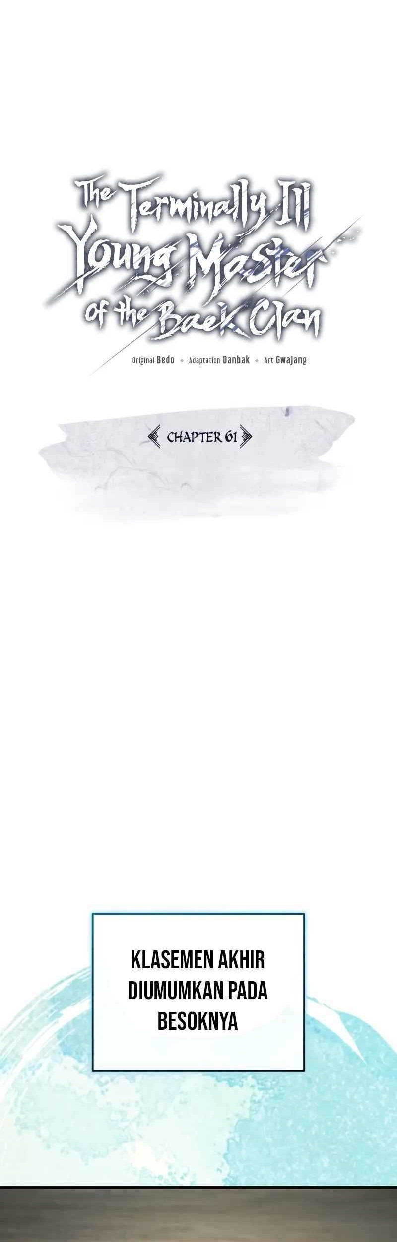 The Terminally Ill Young Master of the Baek Clan Chapter 61 Gambar 28