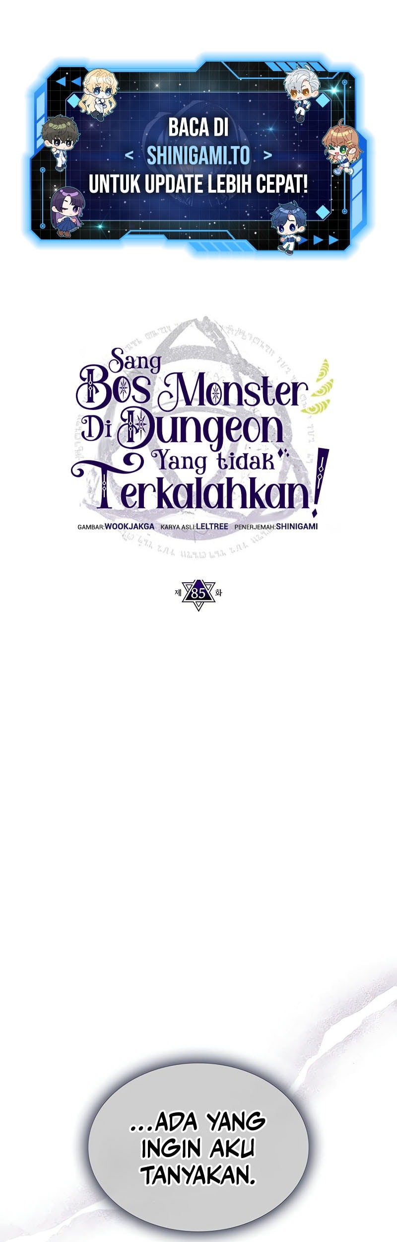 Manhwa The Unbeatable Dungeon’s Lazy Boss Chapter 85 gambar nomor 2