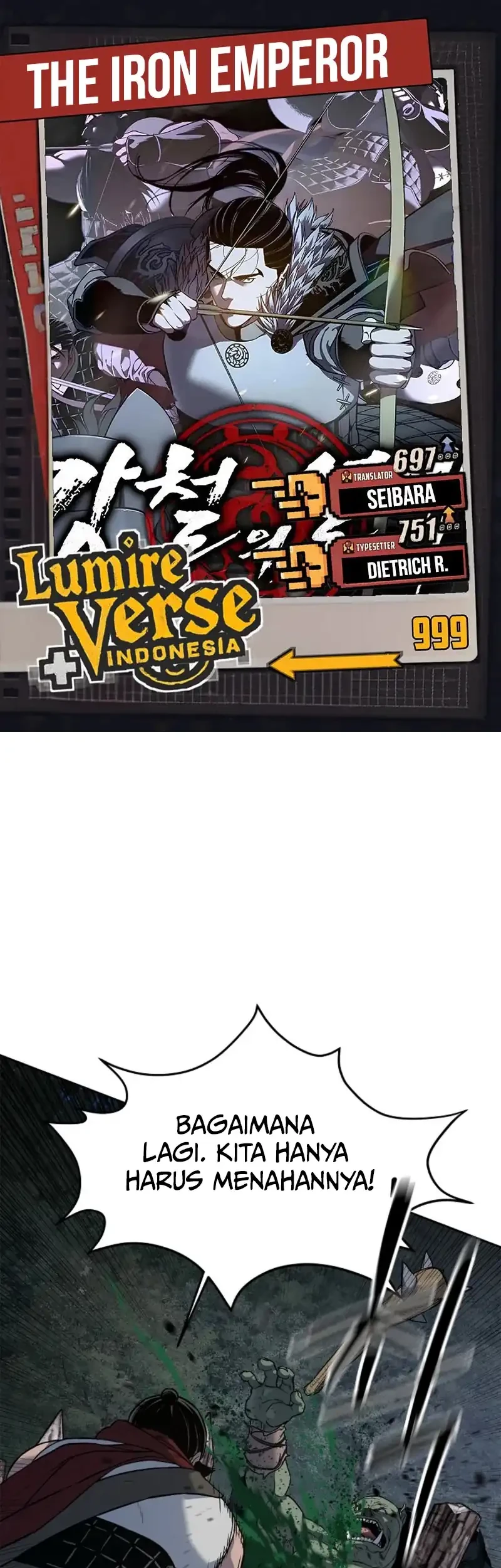 Komik The Vehement Emperor of Steel Chapter 9 gambar nomor 1