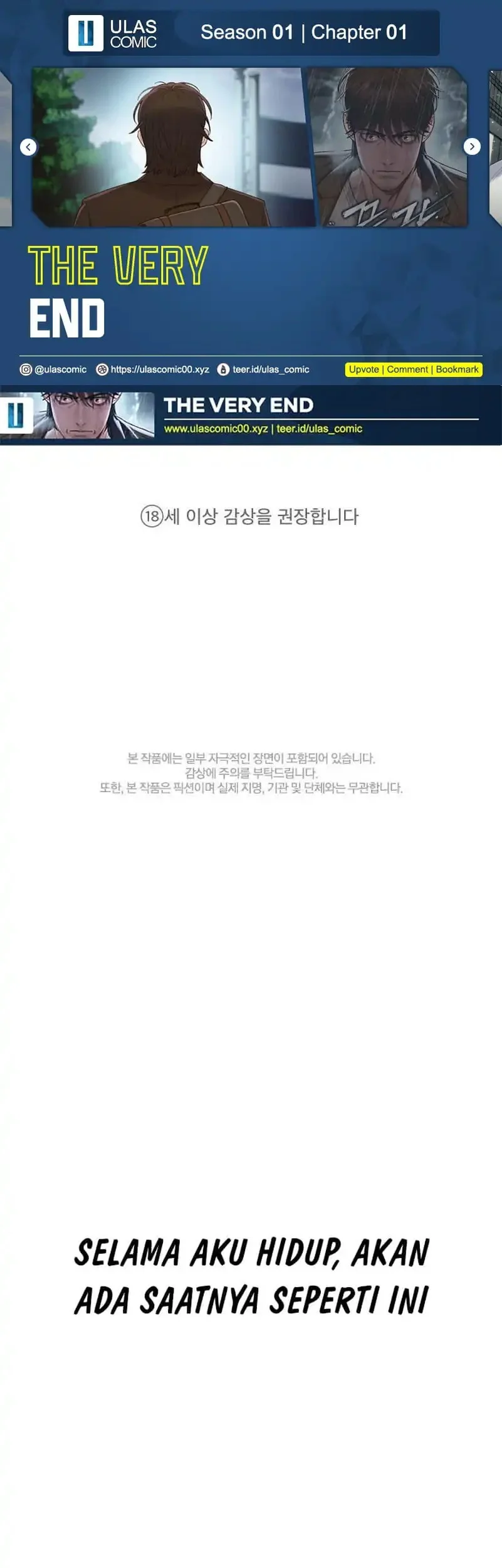 Komik The Very End Chapter 1 gambar nomor 1