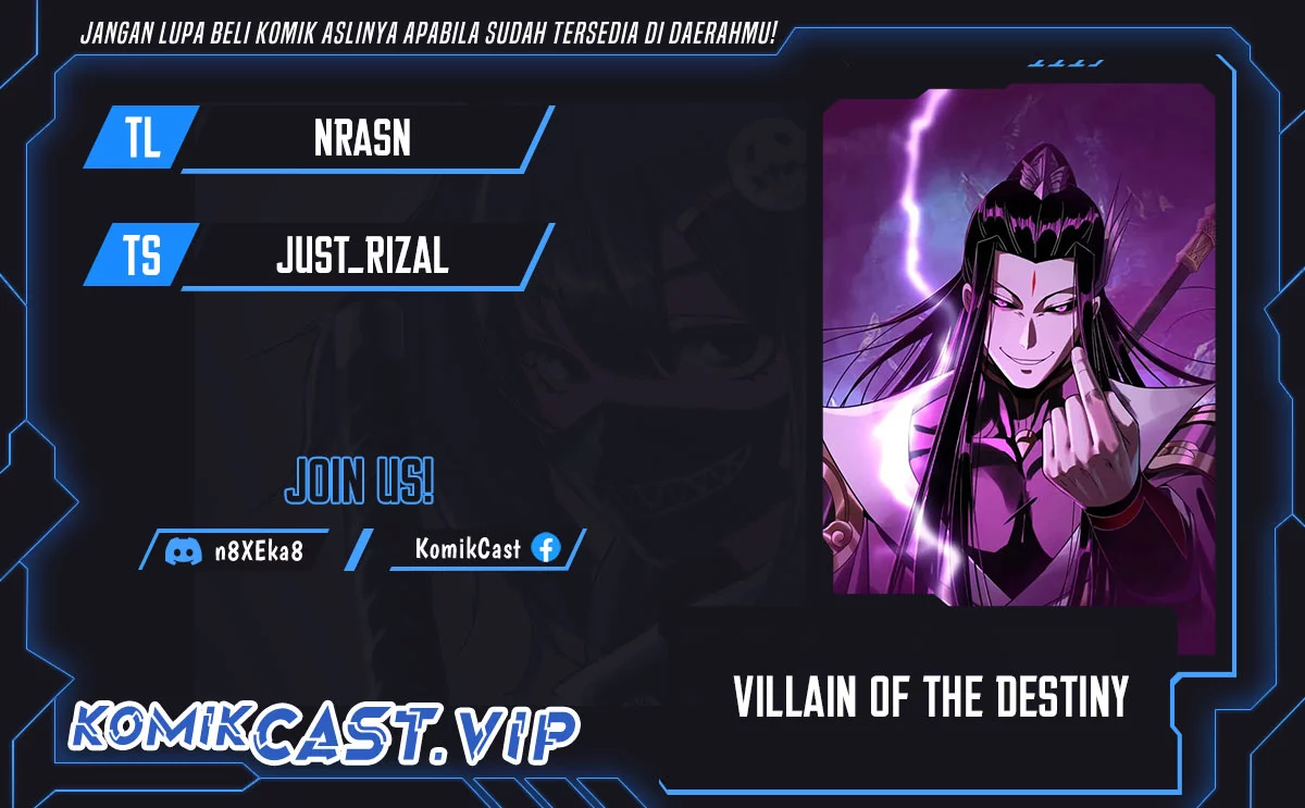 Komik The Villain Of Destiny Chapter 100 gambar nomor 1