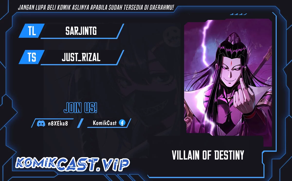 Komik The Villain Of Destiny Chapter 101 gambar nomor 1