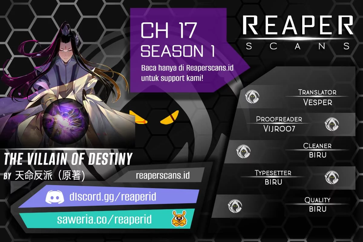 Komik The Villain Of Destiny Chapter 17 gambar nomor 1