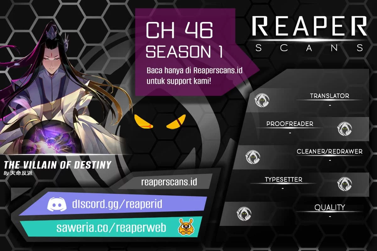 Komik The Villain Of Destiny Chapter 46 gambar nomor 1