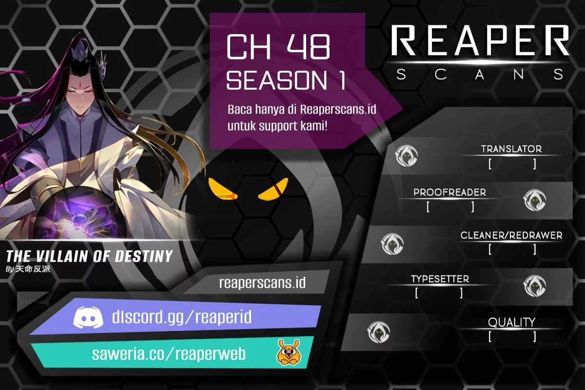 Komik The Villain Of Destiny Chapter 48 gambar nomor 1