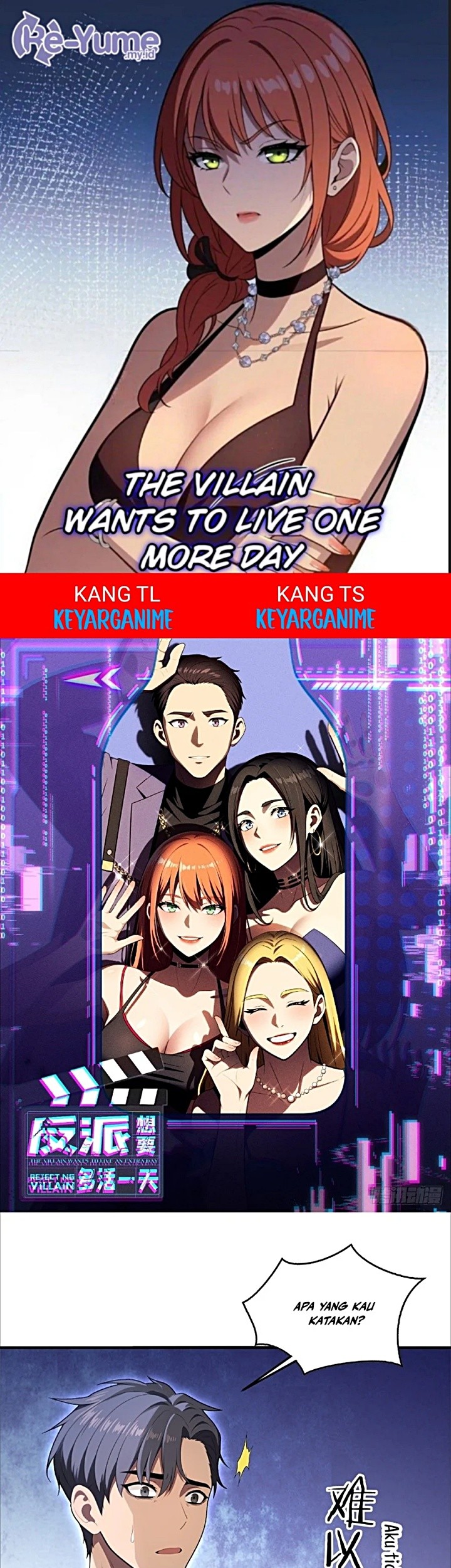 Komik The Villain Wants to Live One More Day Chapter 17 gambar nomor 1