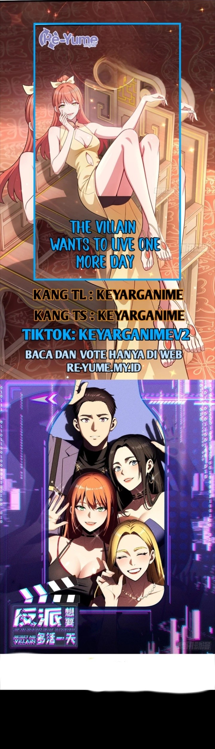 Komik The Villain Wants to Live One More Day Chapter 25 gambar nomor 1