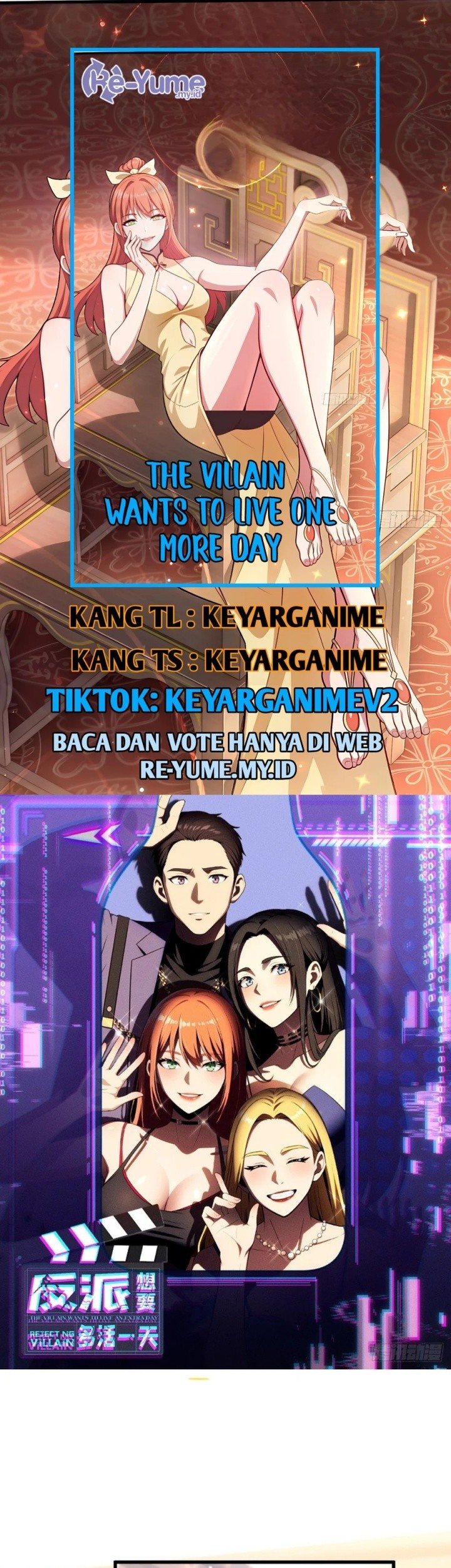 Komik The Villain Wants to Live One More Day Chapter 27 gambar nomor 1