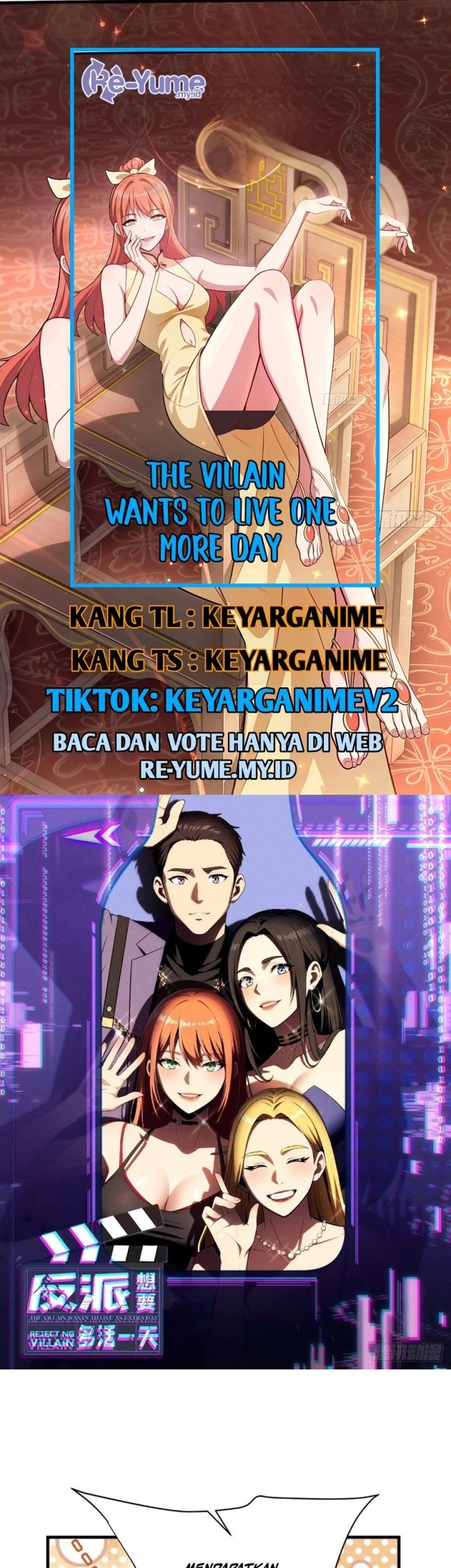 Komik The Villain Wants to Live One More Day Chapter 34 gambar nomor 1