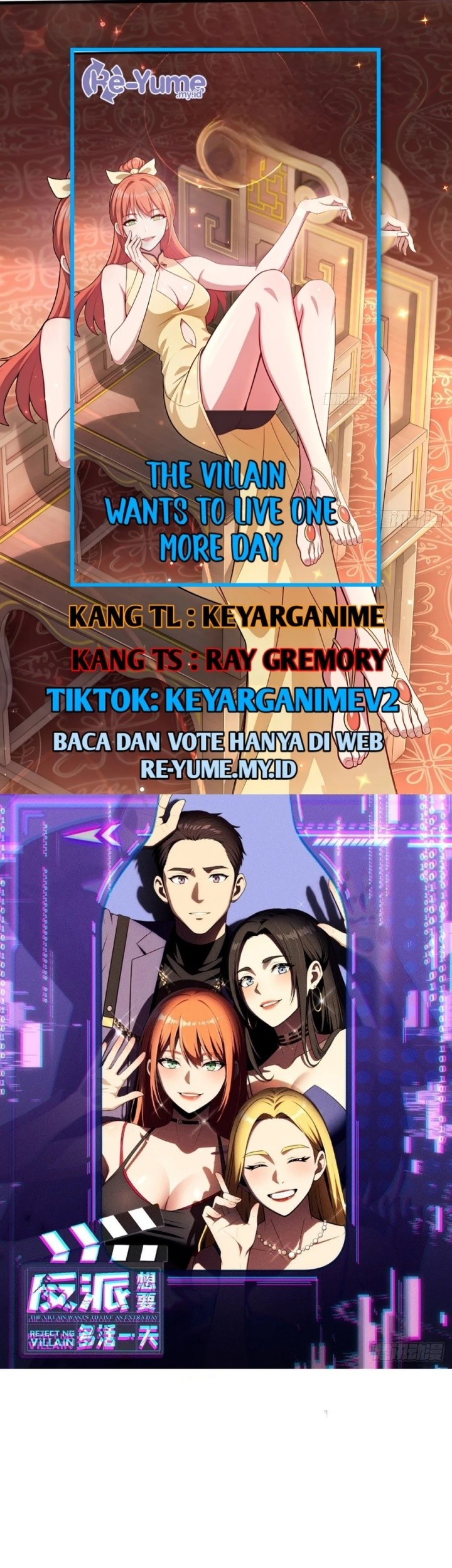 Komik The Villain Wants to Live One More Day Chapter 35 gambar nomor 1