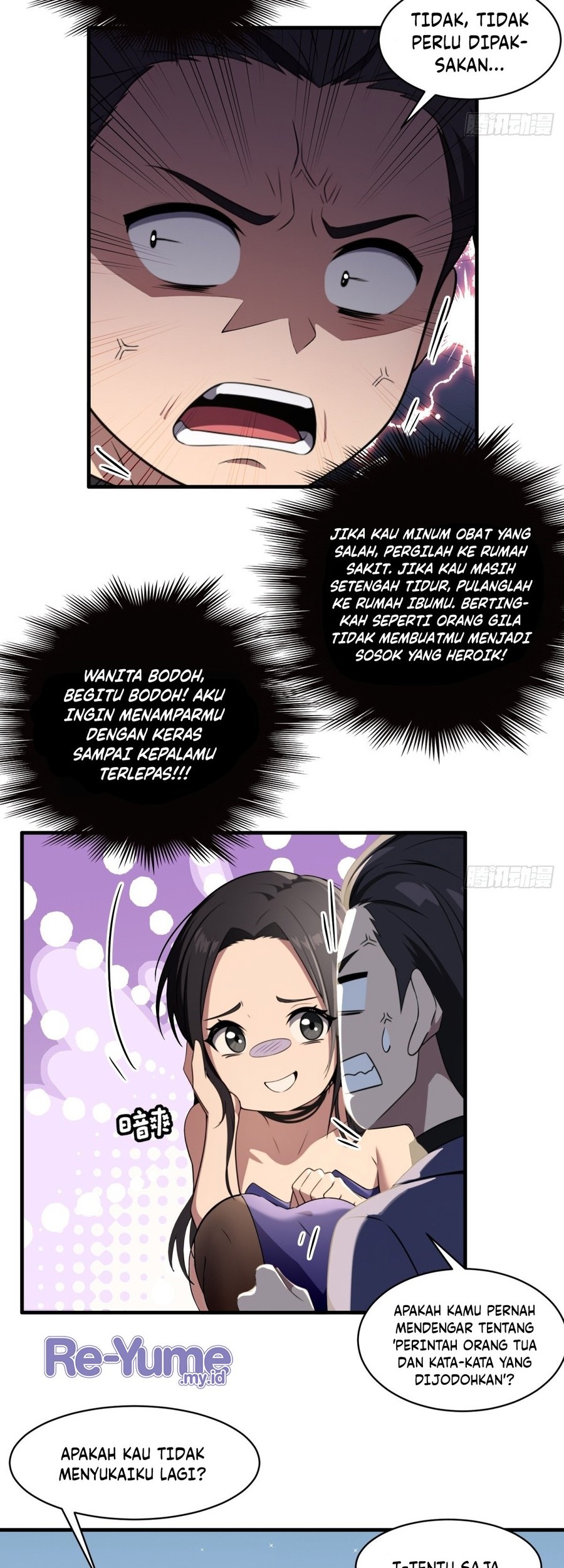 Manhua The Villain Wants to Live One More Day Chapter 3 gambar nomor 2