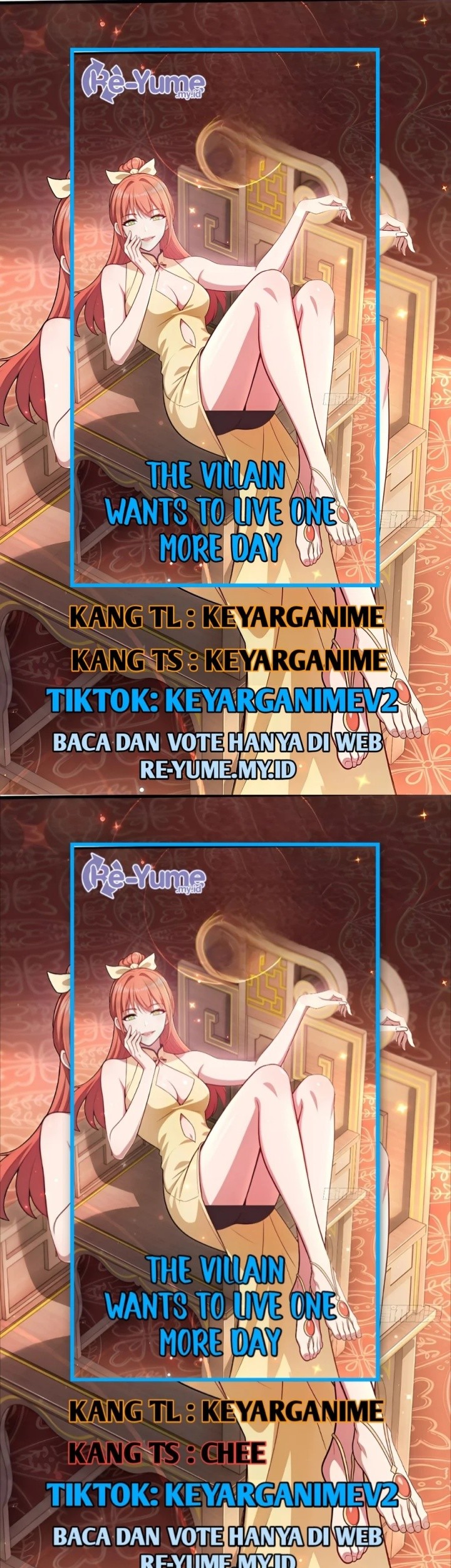 Komik The Villain Wants to Live One More Day Chapter 32 gambar nomor 1