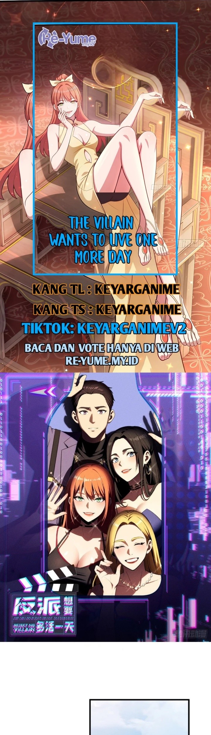 Komik The Villain Wants to Live One More Day Chapter 33 gambar nomor 1