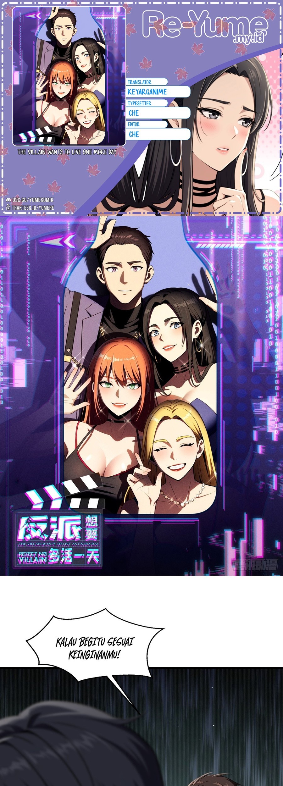 Komik The Villain Wants to Live One More Day Chapter 4 gambar nomor 1