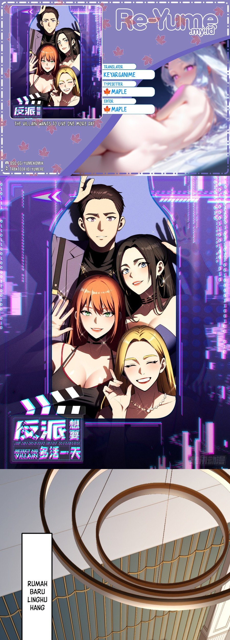 Komik The Villain Wants to Live One More Day Chapter 6 gambar nomor 1